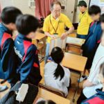 防災宿泊学習【家具固定の大切さ】明峰中学校